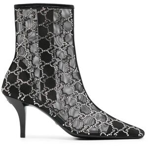 Gucci 85mm GG-motif ankle boots BNWB 36 / 6 NEW